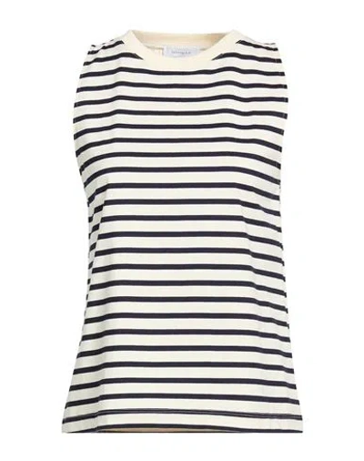 Daniele Fiesoli Collezione N_01 Woman T-shirt Midnight Blue Size L Cotton In Blue