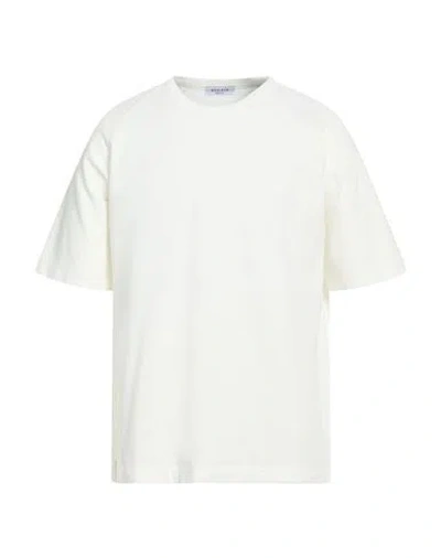Wool & Co Man T-shirt White Size L Cotton In White