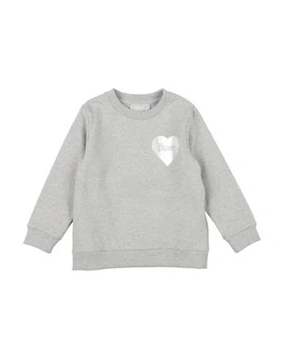 Herno Toddler Girl Sweatshirt Grey Size 6 Cotton, Elastane In Gray