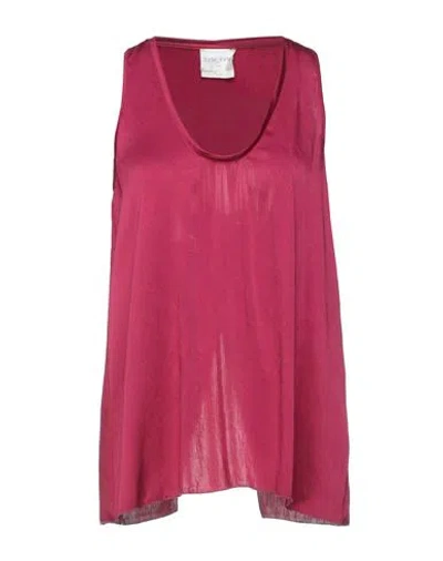 Forte Forte Forte_forte Woman Top Burgundy Size 3 Polyester In Pink