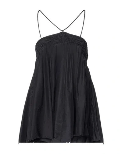 Forte Forte Forte_forte Woman Top Black Size 00 Silk In Black