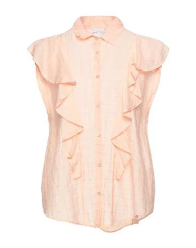 Forte Forte Forte_forte Woman Shirt Apricot Size 2 Cotton, Silk In Neutral