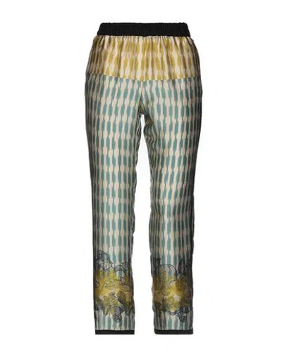 Forte Forte Forte_forte Woman Pants Turquoise Size 0 Silk, Cupro In Blue