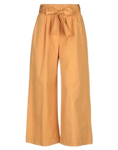 Forte Forte Forte_forte Woman Pants Camel Size 3 Cotton In Yellow