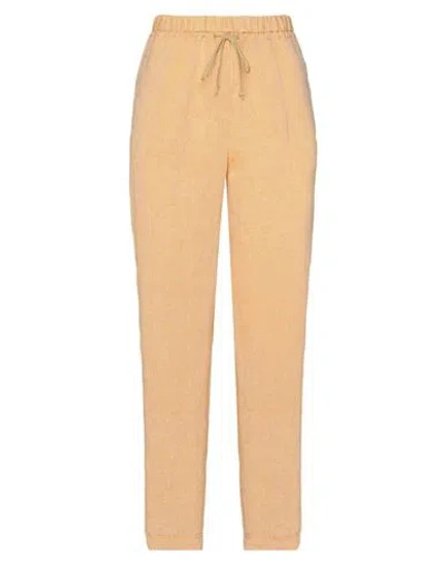 Forte Forte Forte_forte Woman Pants Apricot Size 2 Linen In Orange