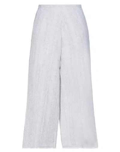 Forte Forte Forte_forte Woman Pants Ivory Size 0 Linen, Viscose, Polyamide, Metallic Fiber In White