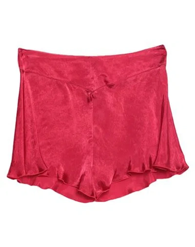 Forte Forte Forte_forte Woman Shorts & Bermuda Shorts Red Size 1 Cupro In Pink