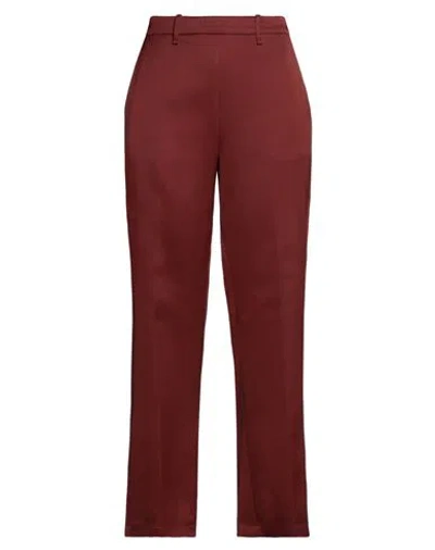 Forte Forte Forte_forte Woman Pants Brick Size 3 Viscose, Wool In Red