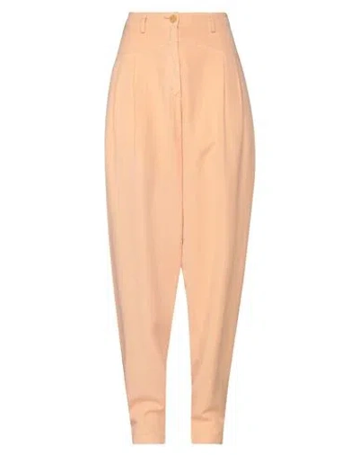 Forte Forte Forte_forte Woman Pants Apricot Size 00 Viscose, Linen In Gold