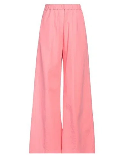 Forte Forte Forte_forte Woman Pants Pink Size 00 Cotton In Pink