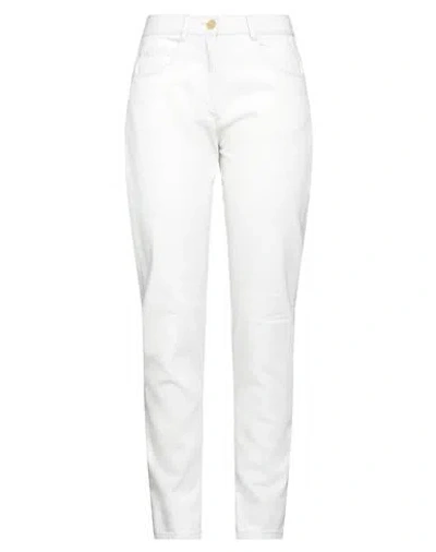 Forte Forte Forte_forte Woman Jeans Blue Size 00 Cotton In White