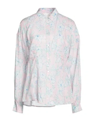 Forte Forte Forte_forte Woman Shirt Mauve Size 1 Cotton, Silk In Purple