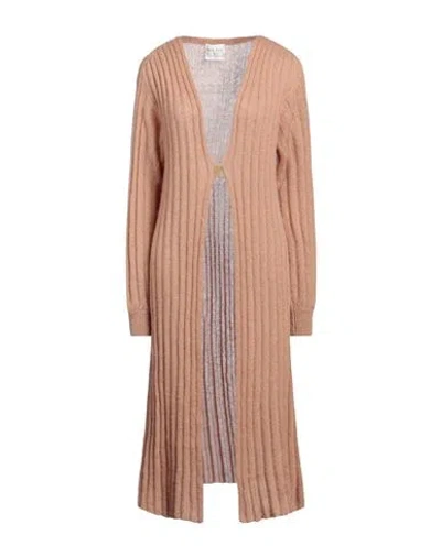 Forte Forte Forte_forte Woman Cardigan Blush Size 2 Mohair Wool, Polyamide, Wool In Pink