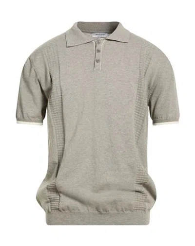 Wool & Co Man Sweater Grey Size Xl Cotton In Gray