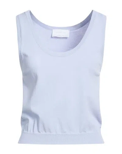 Daniele Fiesoli Collezione N_01 Woman Tank Top Lilac Size M Viscose, Polyamide In Purple