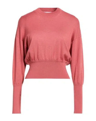 Daniele Fiesoli Collezione N_01 Woman Sweater Antique Rose Size S Merino Wool, Silk In Pink