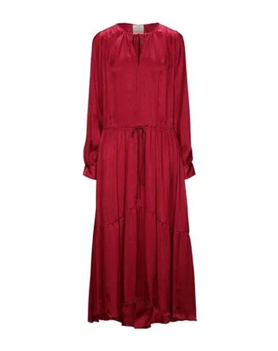 Forte Forte Forte_forte Woman Maxi Dress Garnet Size 1 Cupro In Red