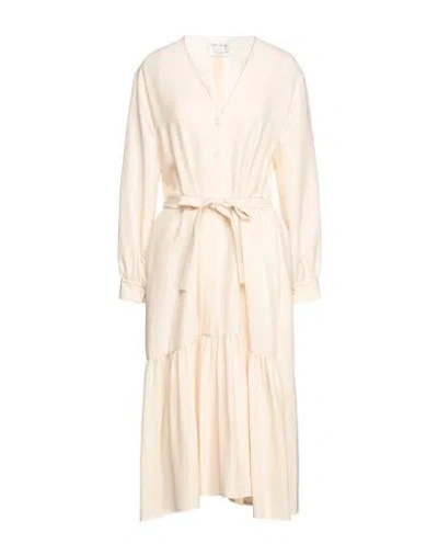 Forte Forte Forte_forte Woman Midi Dress Blush Size 3 Virgin Wool In Pink