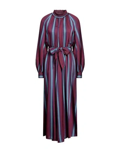 Forte Forte Forte_forte Woman Maxi Dress Purple Size 2 Lyocell, Silk In Purple