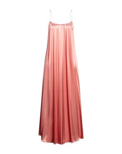 Forte Forte Forte_forte Woman Maxi Dress Salmon Pink Size 0 Viscose In Pink