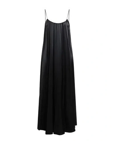 Forte Forte Forte_forte Woman Maxi Dress Black Size 2 Viscose In Black