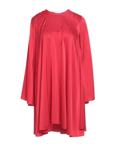 Forte Forte Forte_forte Woman Mini Dress Red Size 2 Silk, Elastane In Red