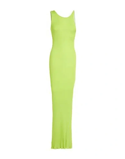 Forte Forte Forte_forte Woman Maxi Dress Light Green Size 3 Viscose In Green