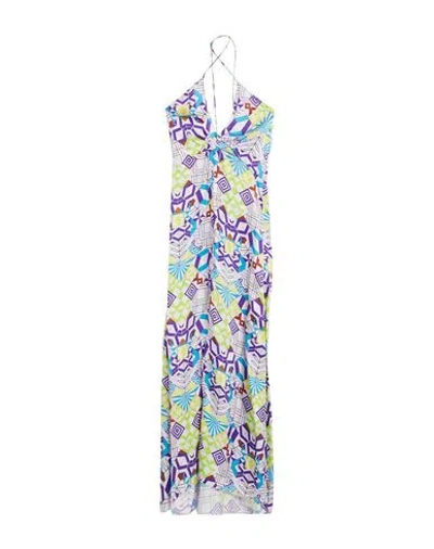 Forte Forte Forte_forte Woman Maxi Dress Lilac Size 3 Silk, Viscose In Purple