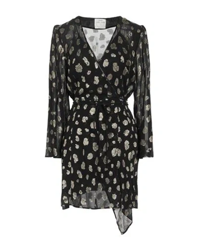 Forte Forte Forte_forte Woman Mini Dress Black Size 1 Viscose, Metallic Polyester In Black