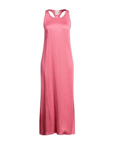 Forte Forte Forte_forte Woman Maxi Dress Fuchsia Size 1 Acetate, Viscose In Pink