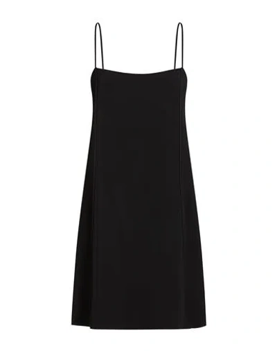 Forte Forte Forte_forte Woman Mini Dress Black Size 2 Viscose, Elastane In Black
