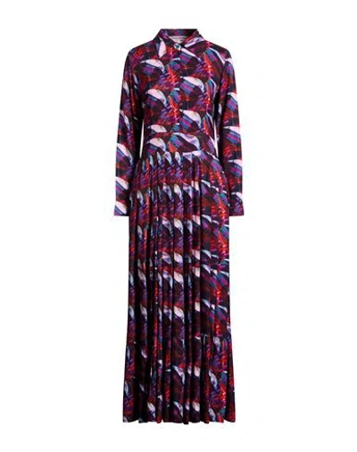 Connor & Blake Woman Maxi Dress Magenta Size L Viscose In Purple