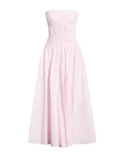 Forte Forte Forte_forte Woman Maxi Dress Pink Size 2 Cotton In Neutral