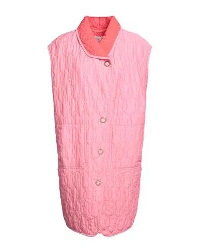 Forte Forte Forte_forte Woman Jacket Pink Size 2 Cotton, Silk, Polyamide In Pink