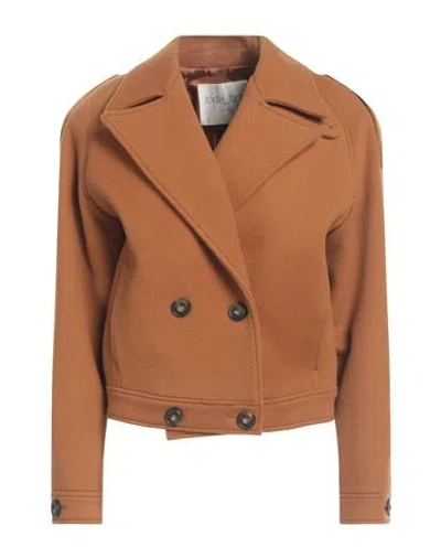 Forte Forte Forte_forte Woman Coat Brown Size 2 Virgin Wool In Brown