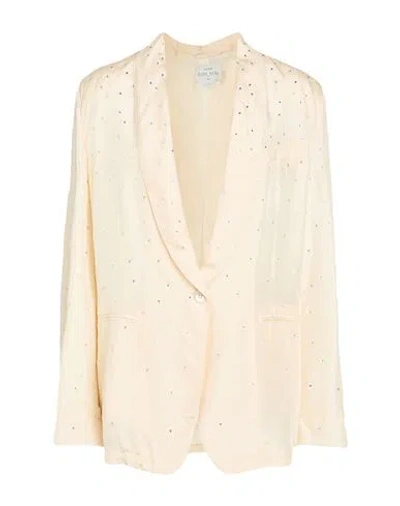 Forte Forte Forte_forte Woman Blazer Ivory Size 3 Silk In White