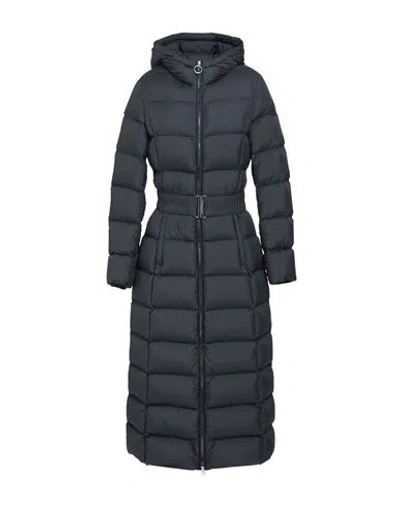 Colmar Woman Puffer Black Size 12 Polyester In Blue