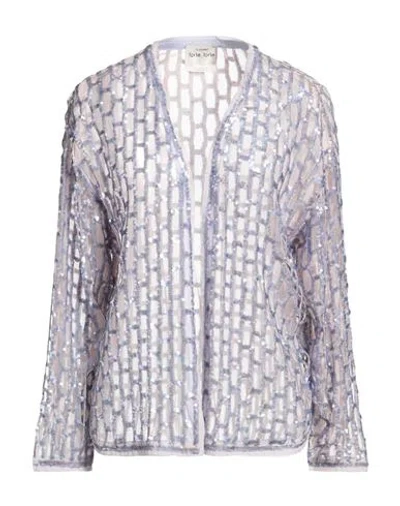 Forte Forte Forte_forte Woman Jacket Light Blue Size 3 Polyamide, Viscose, Polyester In Blue