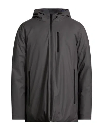 Homeward Clothes Co. Man Jacket Charcoal Size Xxl Polyester, Polyurethane In Gray