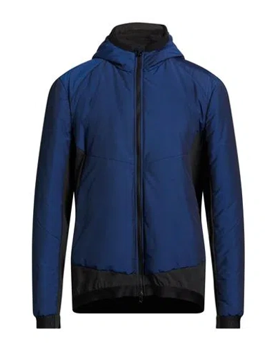 Sease Man Jacket Blue Size 46 Virgin Wool, Nylon, Elastane, Recycled Polyester In Blue