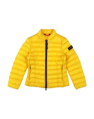 Peuterey Toddler Boy Jacket Yellow Size 6 Polyamide In Yellow