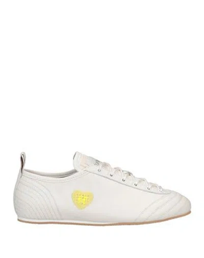 Forte Forte Forte_forte Woman Sneakers Ivory Size 5 Soft Leather In White