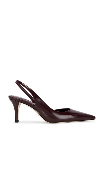 Paige Aven Slingback Pump In Burgundy