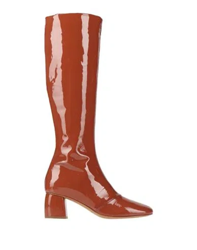 Forte Forte Forte_forte Woman Boot Tan Size 8 Leather In Brown