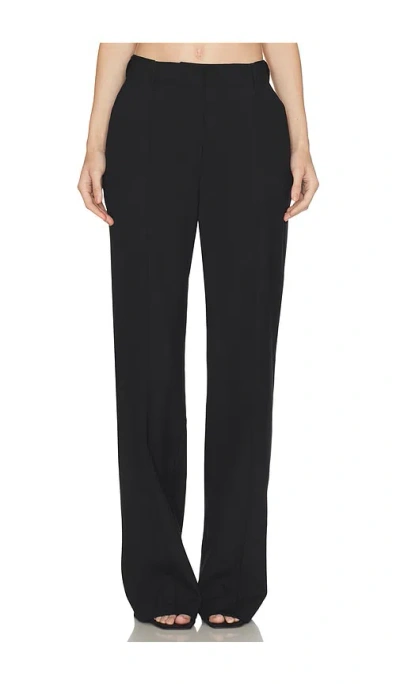 Haelo Flex Waist Tailored Trouser In Black