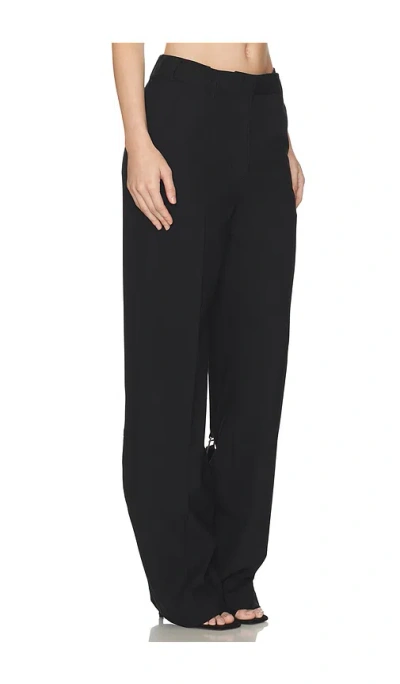 Haelo Flex Waist Tailored Trouser In Black
