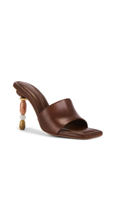 Cult Gaia Mahina Sandal In Brown