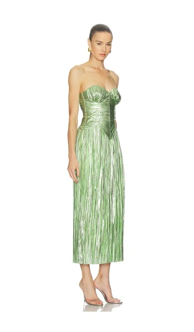 Cult Gaia Ashika Gown In Green