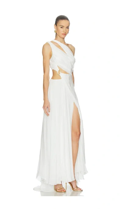 Cult Gaia Zan Gown In White