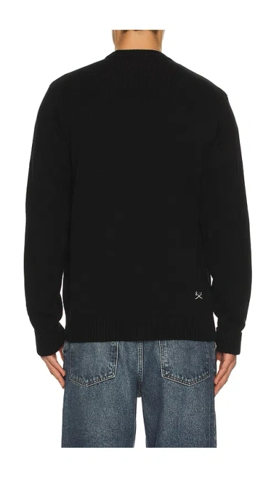 Dark Seas Spanner Sweater In Black